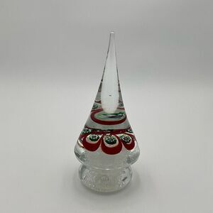 Vintage Murano Blown Glass Christmas Tree